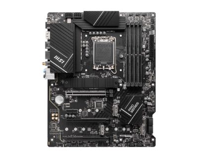 PRO Z790-P WIFI, Processor family Intel, Processor socket  LGA1700, DDR5 DIMM, Memory slots 4, Supported hard disk drive interfaces SATA, M.2, Number of SATA connectors 6, Chipset Intel Z790, ATX