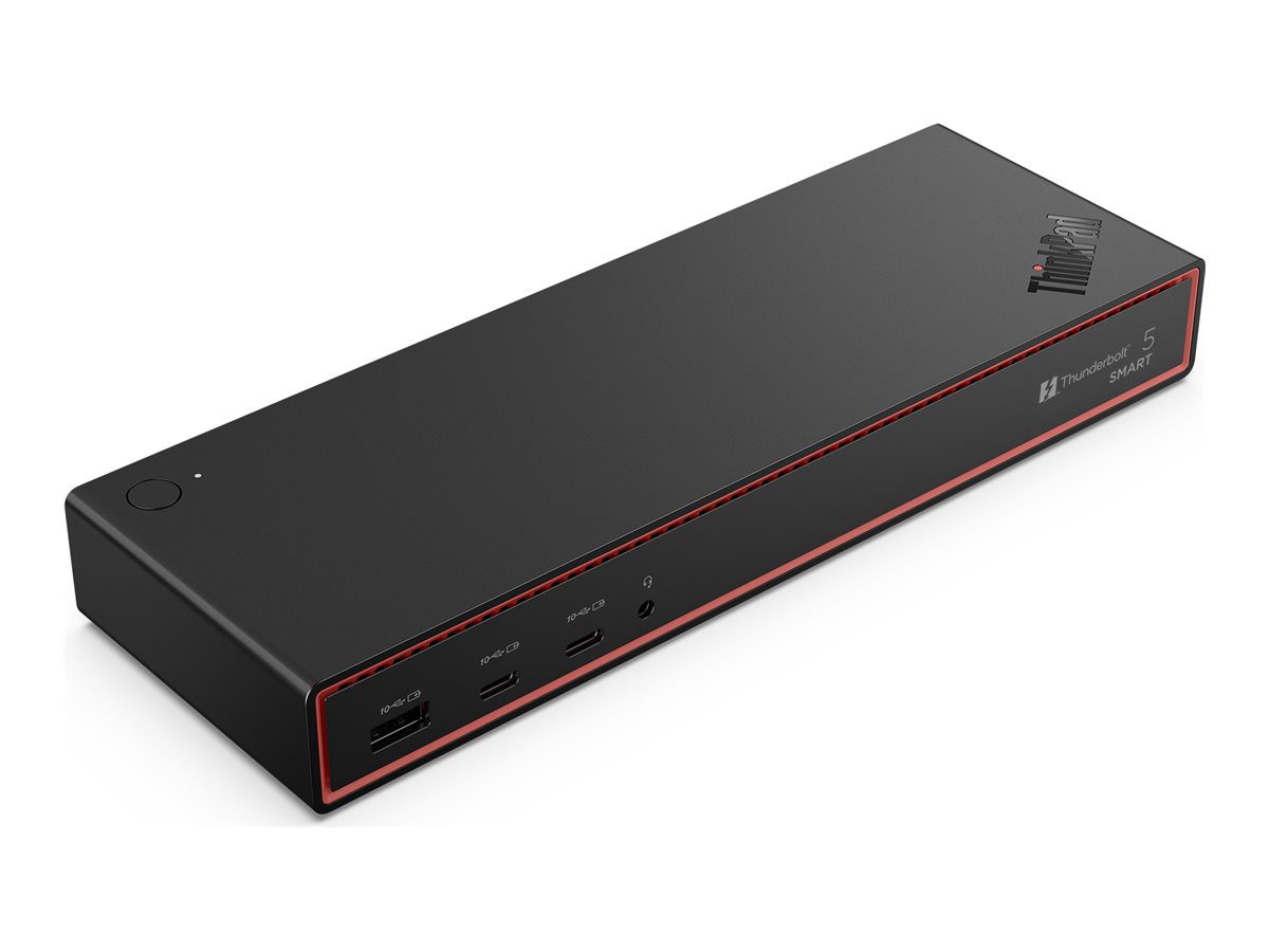 Lenovo ThinkPad Thunderbolt 5 Smart Dock 7500 - EU, DisplayPorts quantity 2, HDMI ports quantity 1, 180 W