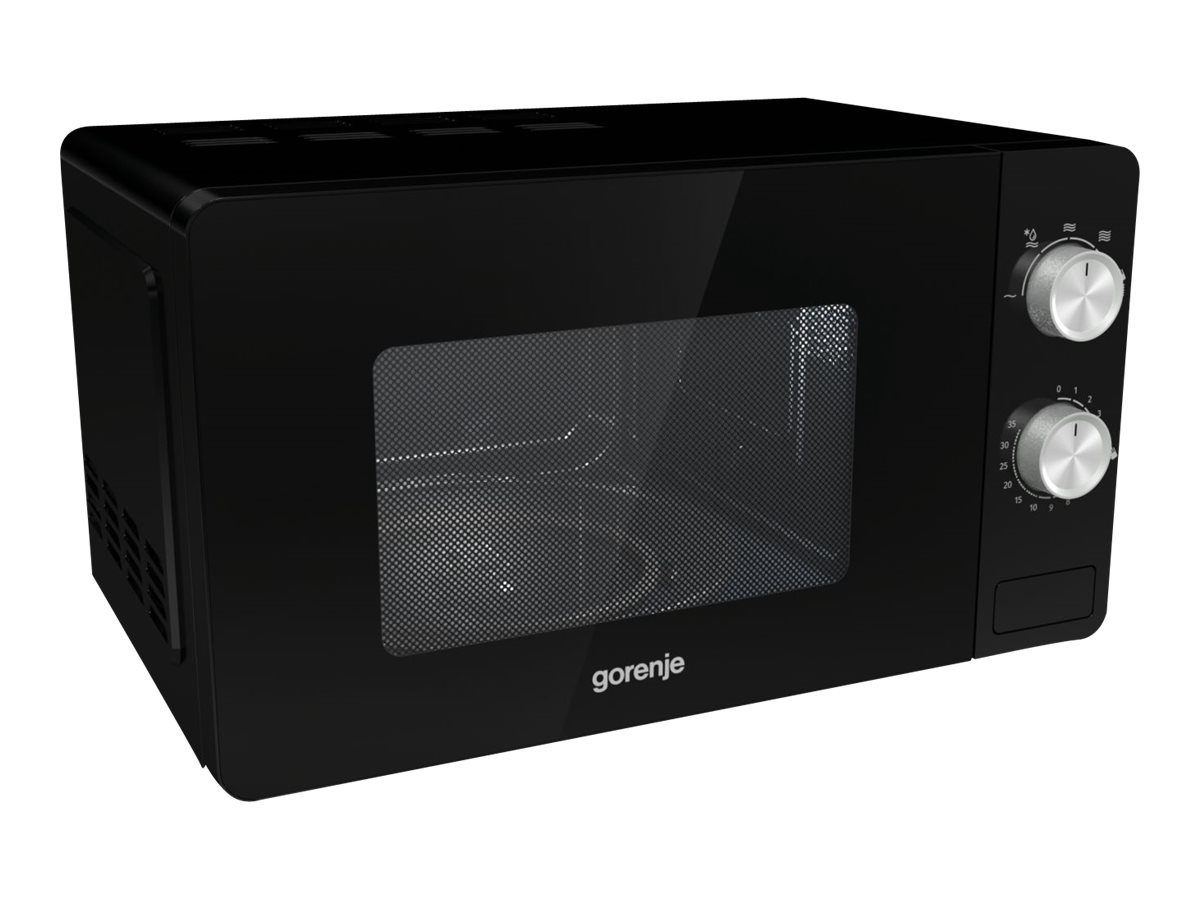 Microwave oven, MO20E1B, Free standing, 20 L, 800 W, Black