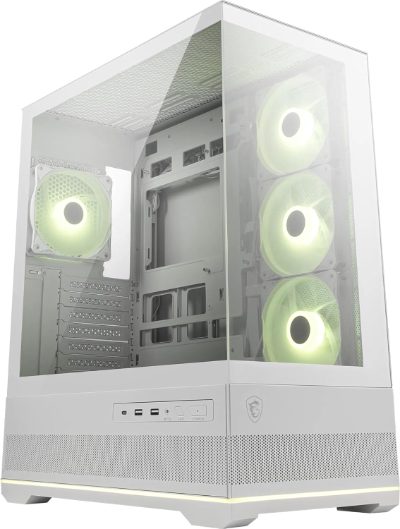 PC Case, MAG PANO 110R PZ WHITE, White, Mid-Tower