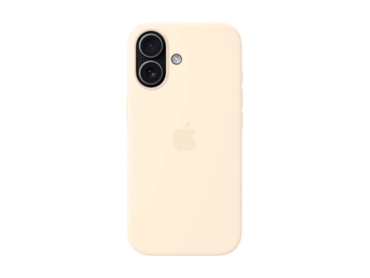 Apple iPhone 17 Silicone Case with MagSafe – Vanilla, Apple