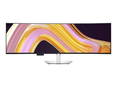 LCD UltraSharp Monitor, U4924DW, 49 ", IPS, 5K Dual QHD, 32:9, 60 Hz, 5 ms, 5120 x 1440, HDMI ports quantity 2, Silver/Black