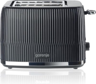 Gorenje Toaster, T850DPB, Number of slots 2, Housing material Plastic, Black