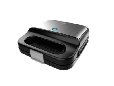 Cecotec Sandwich Maker, Rock’nToast 4in1, 1000 W, Number of plates 4, Black