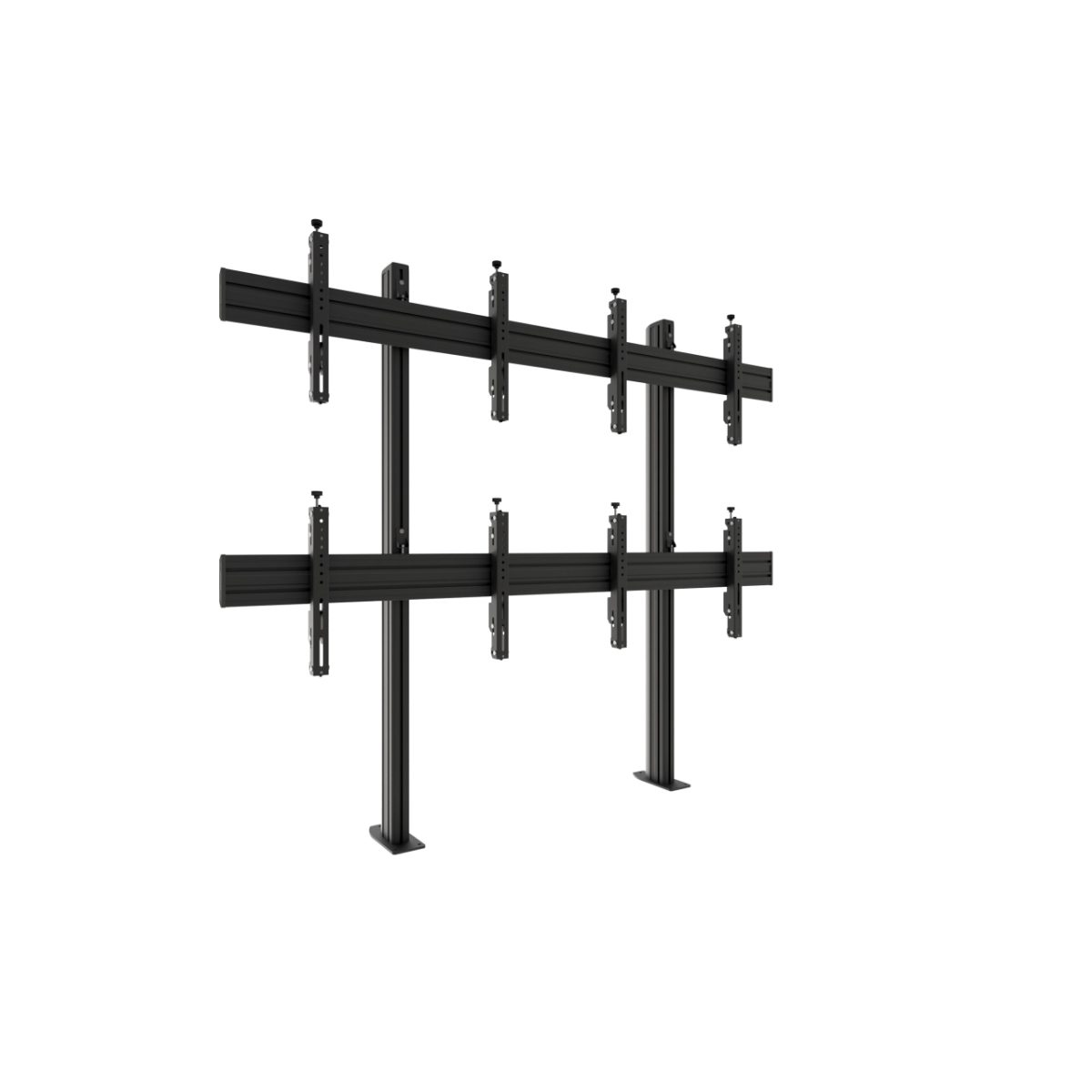 Wall mount, VWSA2257-L, Fixed, 50-57 ", Maximum weight (capacity) 210 kg, Black
