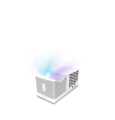Screeneo UL5 Smart, Full HD (1920x1080), 550 ANSI lumens, 1800:1, White, 4:3, 16:9, Triple Laser Ultra Short Throw Projector, Wi-Fi