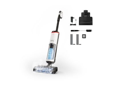 Polti Cordless Steam Cleaner, RollySteam WD30C, Power 450 W, Water tank capacity 0.6 L, White/Black