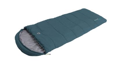 Outwell Campion Lux Teal, Sleeping Bag, Temperature -16/5 °C, 2 way open - auto lock, L-shape