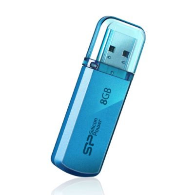 Helios 101, 8 GB, USB Type-A, Blue