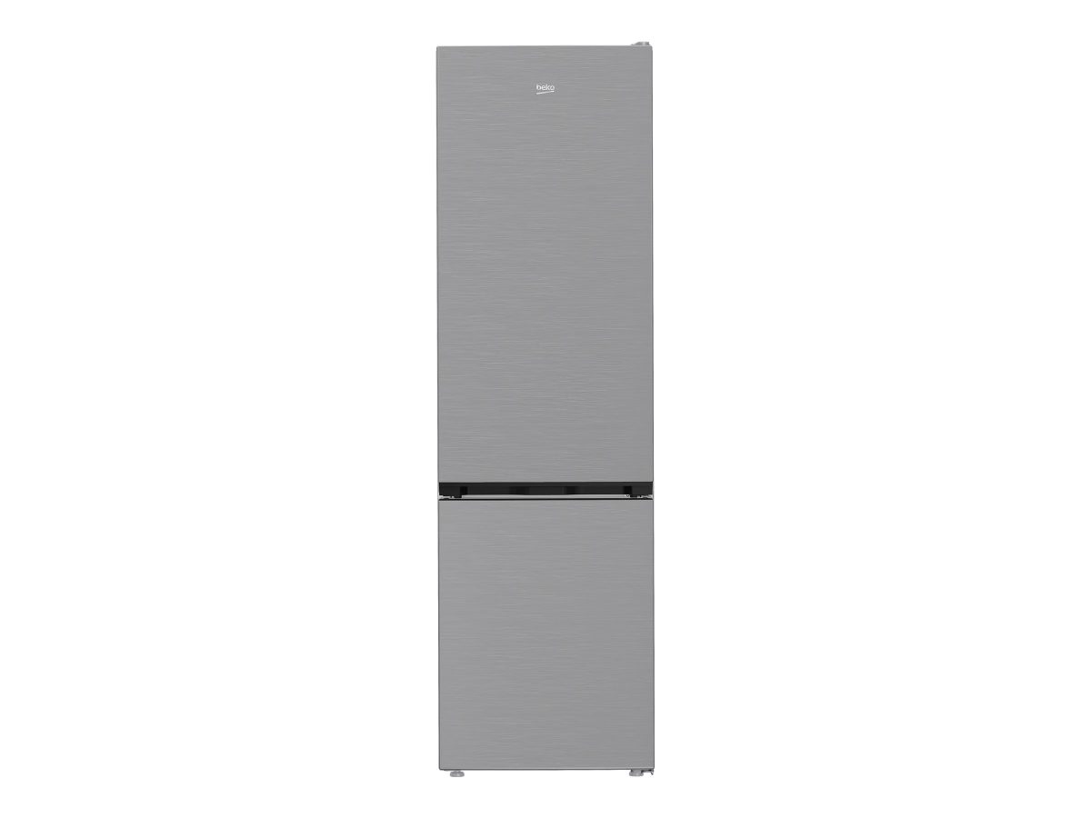 BEKO Refrigerator, B5RCNA416HXB, Energy efficiency class C, Free standing, Combi, Height 203.5 cm, No Frost system, Fridge net capacity 297 L, Freezer net capacity 118 L, Display, 35 dB, Stainless steel