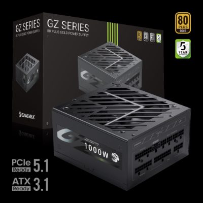 Gamemax PSU, GZ 1000G, 1000 W, Gold, Full Modular