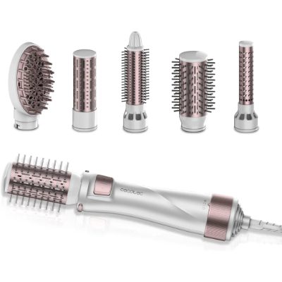 Cecotec Hot Air Brush, CeramicCare 5in1 Pro, Ion conditioning, 1000 W