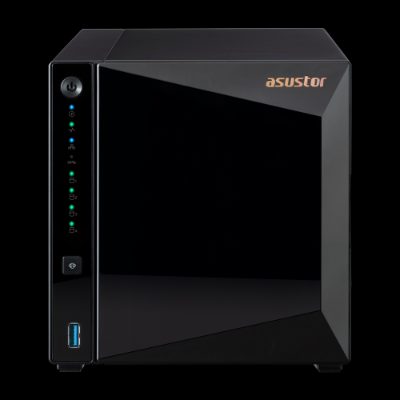 Asus Drivestor 4 Pro Gen2, AS3304T V2, Realtek, RTD1619B, Processor frequency 1.7 GHz, 2 GB, DDR4, Black