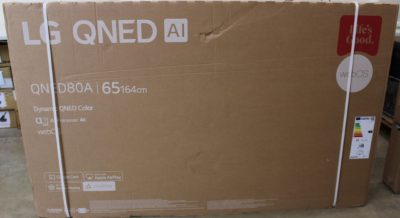 LG 65QNED80A3A, 65, Smart TV, webOS, UHD