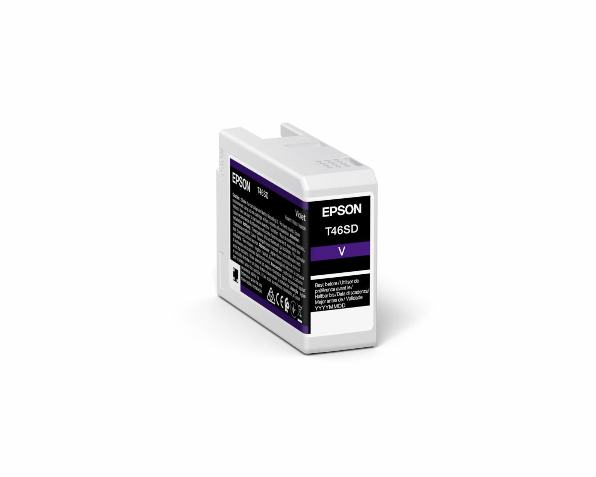 Epson UltraChrome Pro 10 ink, T46SD, Ink cartrige, Violet