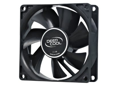 80mm case ventilation fan, 2 Pin; hydro bearing,, Deepcool