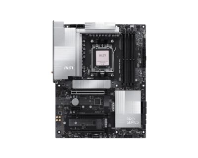 MSI PRO X870E-P WIFI, Processor family AMD, Processor socket AM5, DDR5 UDIMM, Supported hard disk drive interfaces SATA, M.2, Number of SATA connectors 4