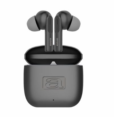 AIWA stereo bezvada austiņas, melnas