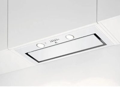 Electrolux iebūvējams tvaika nosūcējs, 80 cm, balts