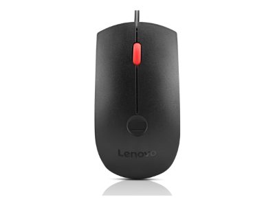 Biometric Mouse, Gen 2, Optical mouse, Wired, Black