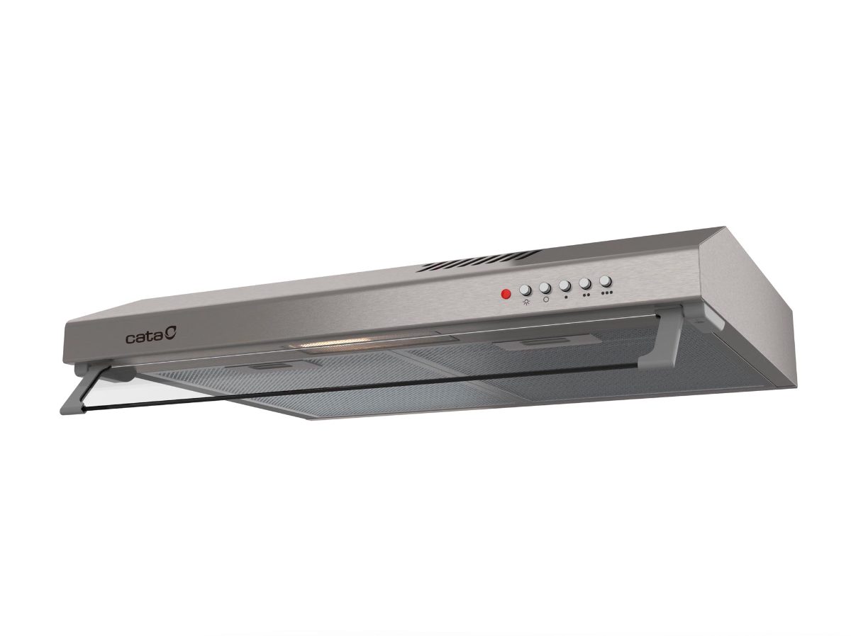 Hood, LF-2060 X/L, Conventional, Energy efficiency class C, Width 60 cm, 195 m³/h, Mechanical, LED, Stainless steel
