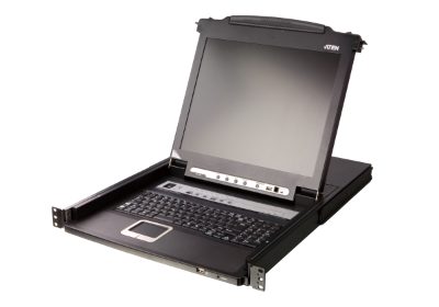 8-Port PS/2-USB VGA 17" LCD KVM Switch with Daisy-Chain Port and USB Peripheral Support, CL5708M