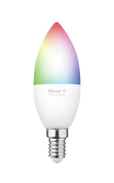 Smart Light Bulb, TRUST, Luminous flux 470 Lumen, Wi-Fi, Beam angle 180 degrees, 71280