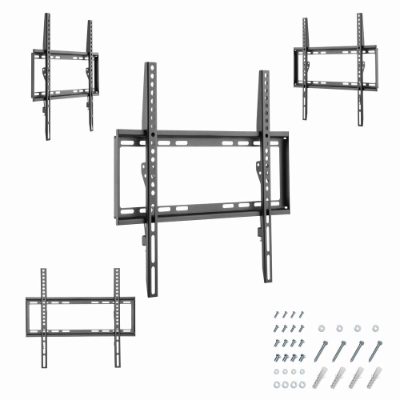Wall mount, WM-55F-04, Fixed, 32-55 ", Black