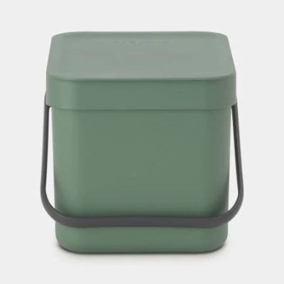 BRABANTIA atkritumu tvertne Sort & Go, 6 l, Fir Green