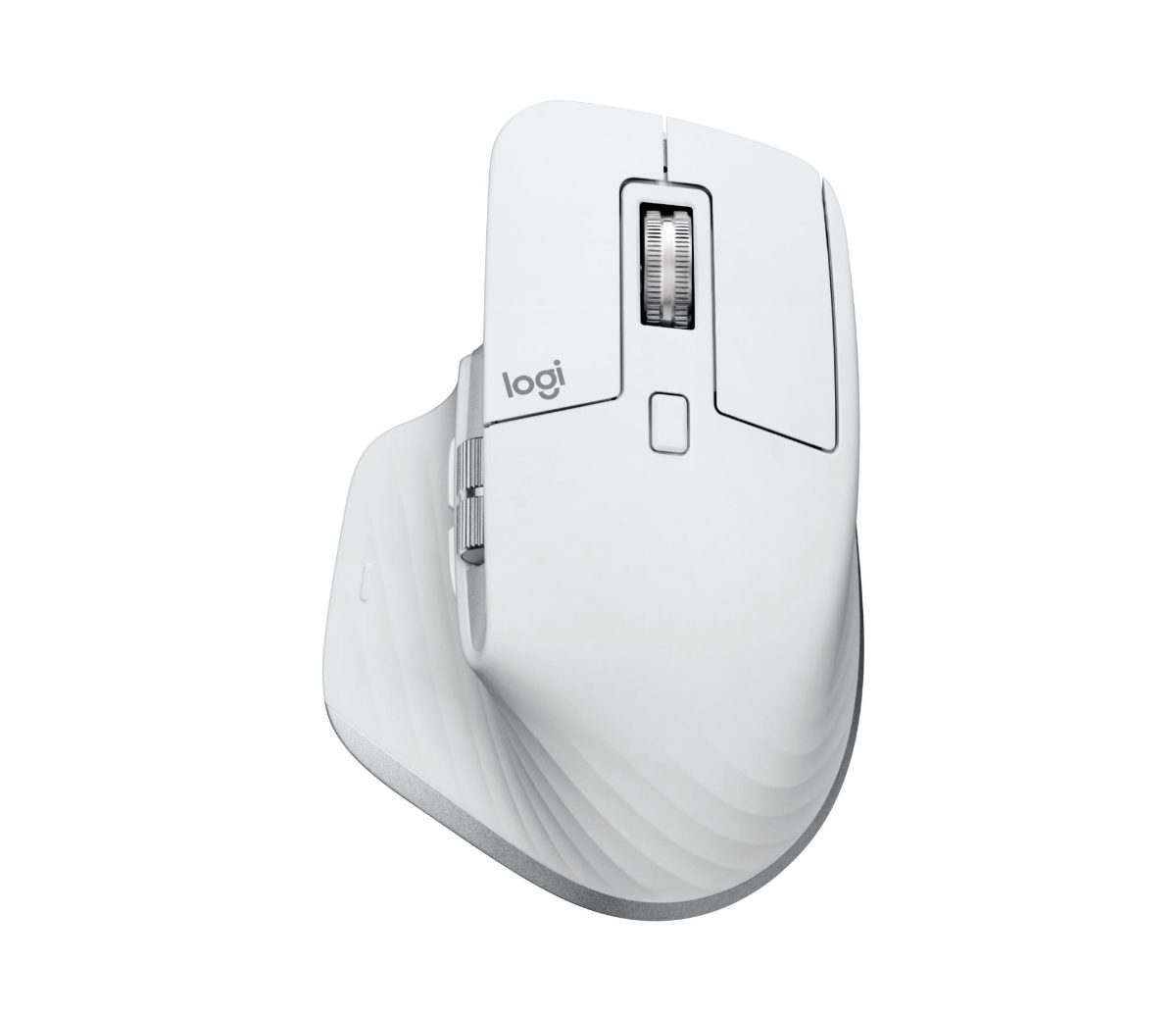 Logitech Mouse, MX MASTER 3S, Wireless, Bluetooth, 2.4GHz, Pale Gray
