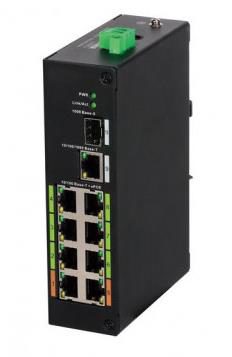 Switch, DAHUA, LR2110-8ET-120-V2, PoE ports 8, DH-LR2110-8ET-120-V2
