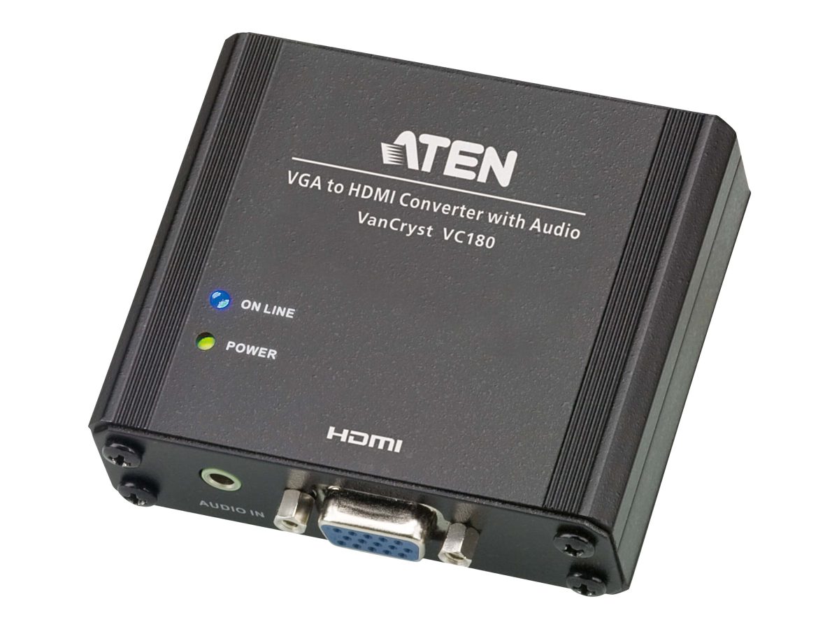 VGA/Audio to HDMI Converter, VC180-AT-G
