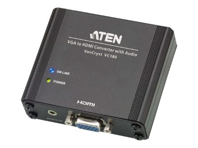 VGA/Audio to HDMI Converter, VC180-AT-G