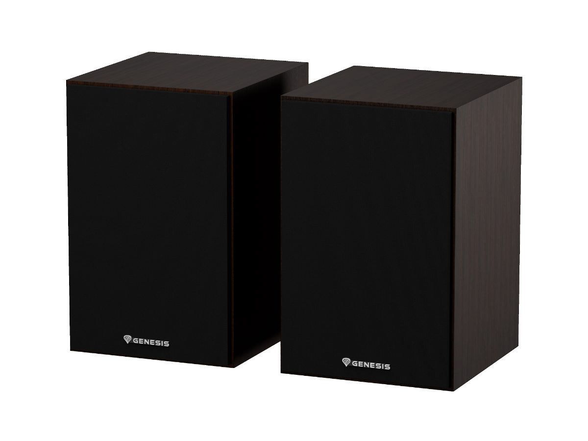 Genesis Speakers, Arsen 302BT, 20 W, Bluetooth, Wireless connection, Brown