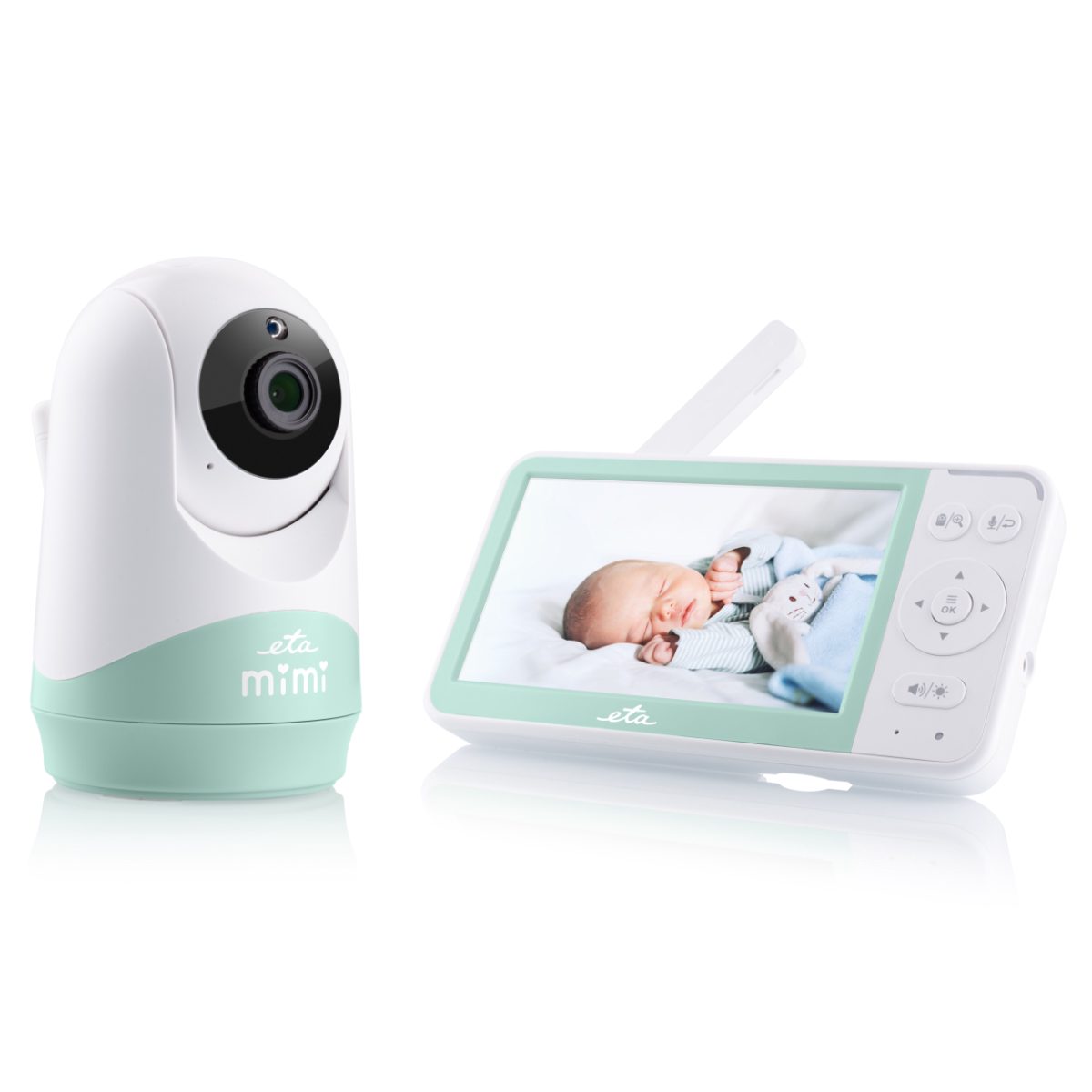 Baby Monitor, ETA530690000 MIMI, White/Green
