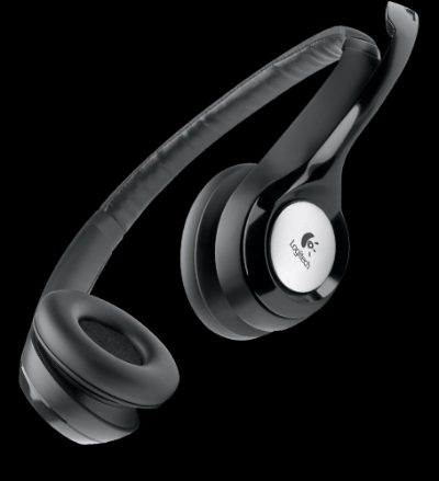 Computer headset, H390, Built-in microphone, USB Type-A, Black