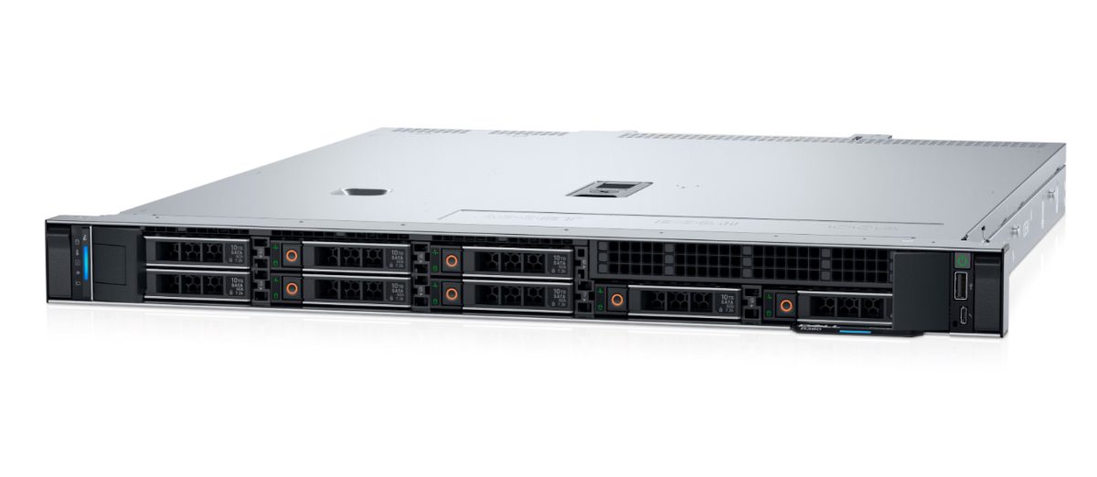 Dell PowerEdge, R360, Rack (1U), Intel Xeon 6, 1, 6315P, 4, 2.8 GHz, 1x16GB/1x2TB, SATA, Up to 4 x 3.5", Hot-swap drive bays, PERC H355, iDRAC9 Enterprise, Power supply 1x700 W, ReadyRails Sliding Rails, No OS, Warranty Basic NBD Onsite, 36 month(s)