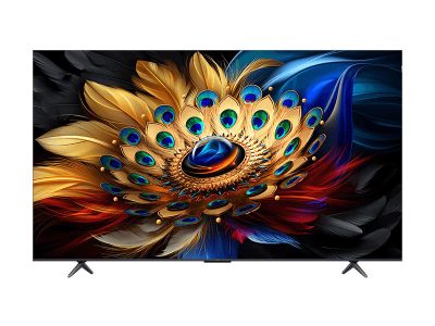 TV Set, TCL, 85", 4K/Smart, QLED, 3840x2160, 2 GB, Wireless LAN, Bluetooth, Google TV, 85C655
