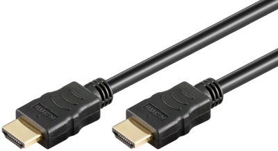 Goobay 80105 Soft HDMI High-Speed Cable with Ethernet, Soft, 5 m