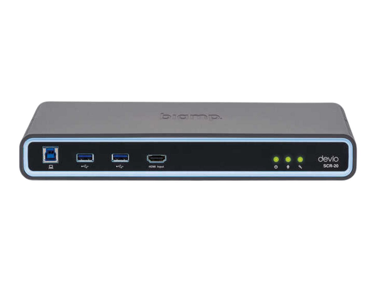BIAMP Conferencing Hub with microphone, Devio SCR-20C, White