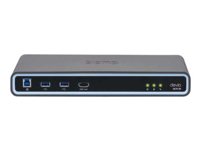 BIAMP Conferencing Hub with microphone, Devio SCR-20C, White