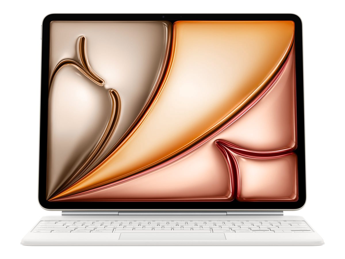 Apple Magic Keyboard for iPad Air 13-inch (M3) - International English - White, Apple