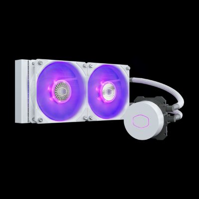 MasterLiquid ML240L V2 RGB Cooler, White, Cooler