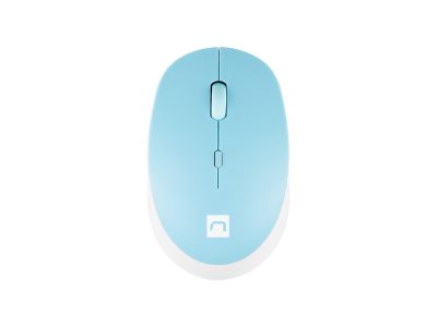 Mouse, Harrier 2, Wireless, Bluetooth, White/Blue