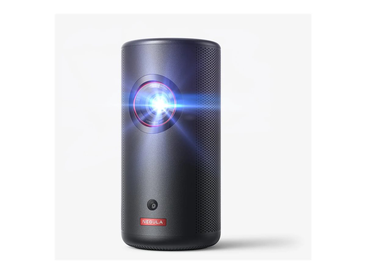 Projector Capsule 3 Laser (GTV), Full HD (1920x1080), 300 ANSI lumens, Black, Wi-Fi