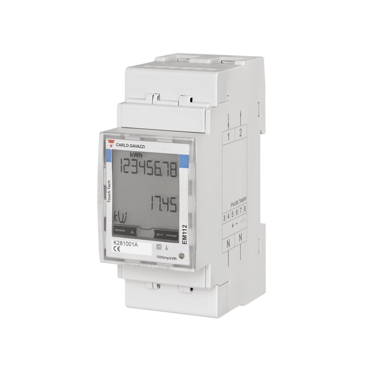 Energy Management Energy Analyzer Type, MID certificate, EM112