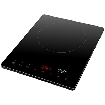 Hob, AD 6513, Number of burners/cooking zones 1, LCD Display, Induction, Black