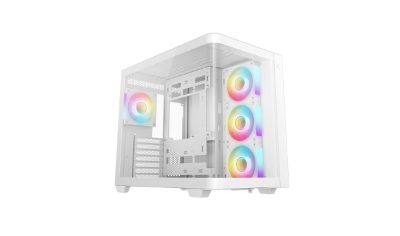 Deepcool Case, CG530U 4F WH, Whirte, Midi Tower