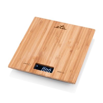 Kitchen scale, ETA977890000 Bambi, Maximum weight (capacity) 5 kg, Graduation 1 g, Display type LCD, Brown
