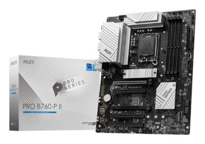 PRO B760-P II, Processor family Intel, Processor socket LGA1700, DDR5, Number of SATA connectors 4